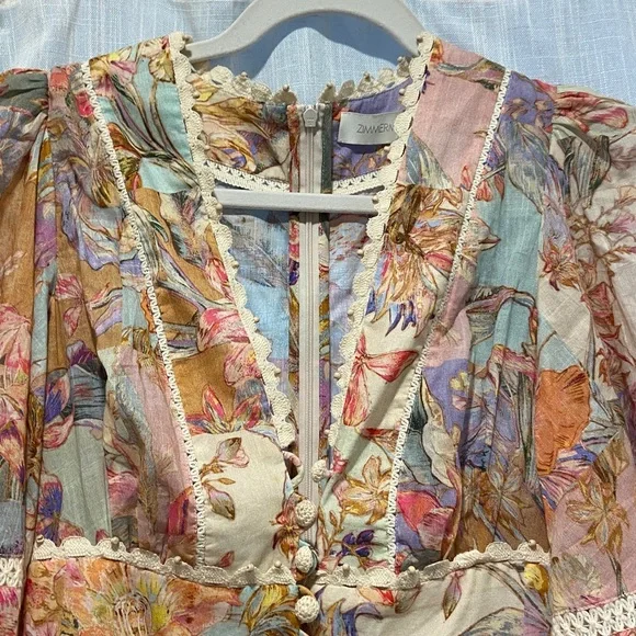 NWOT Zimmermann dress - Picture 4 of 14